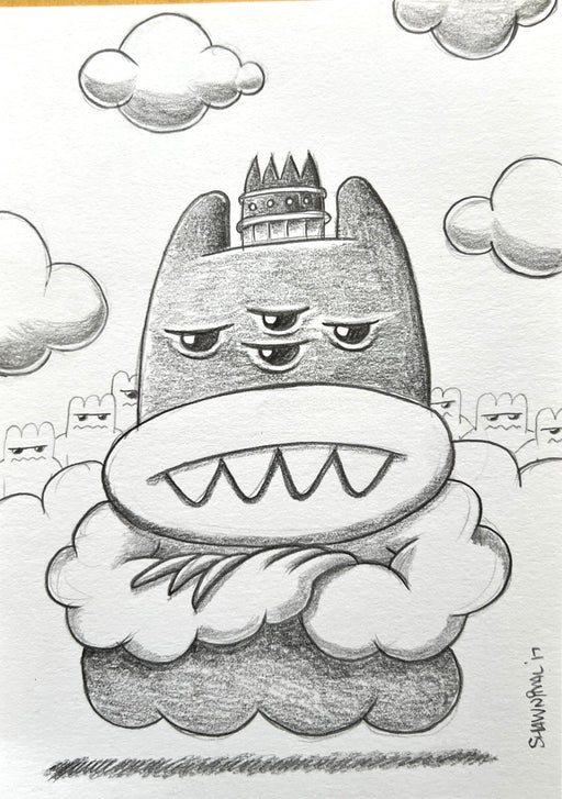 Drawing: Mr. Demon Demands Respect