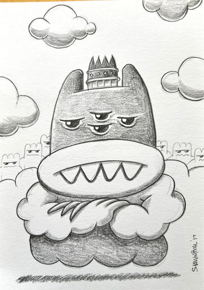 Drawing: Mr. Demon Demands Respect