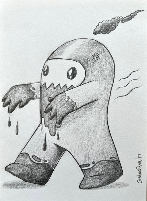 Drawing: Zombie Ninja