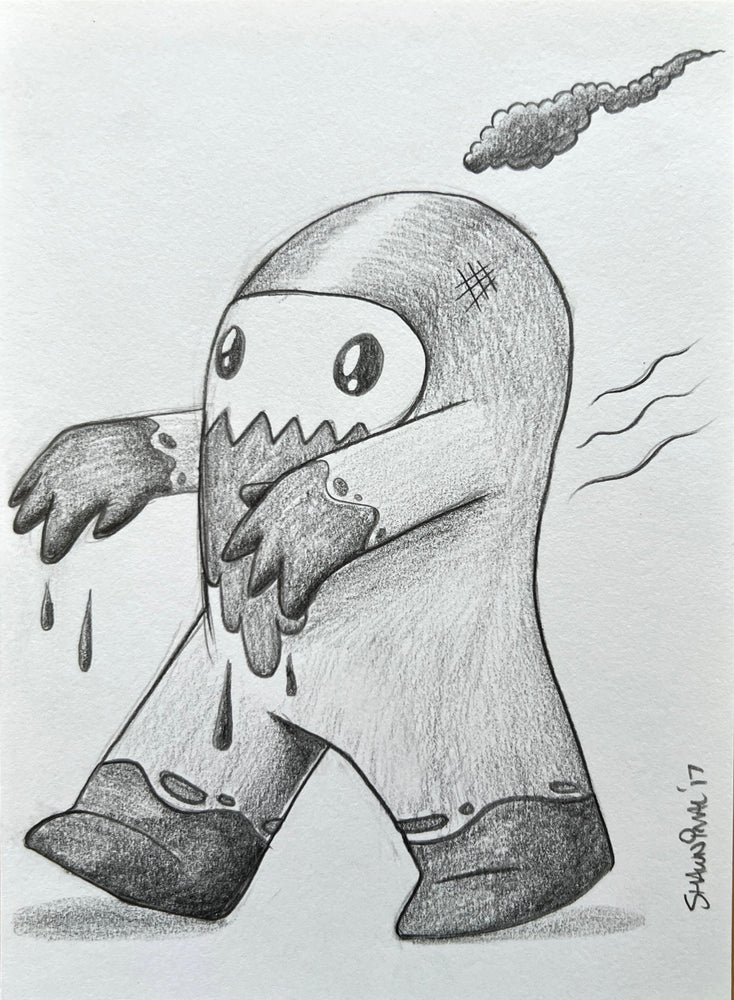 Drawing: Zombie Ninja
