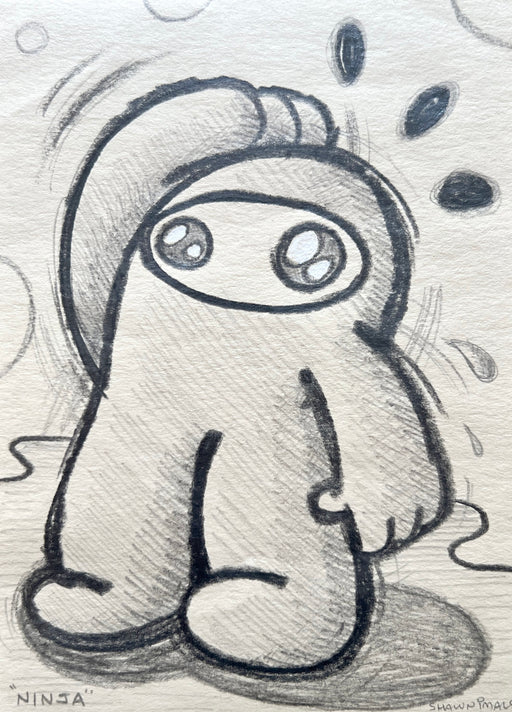 Drawing: Worried Ninja