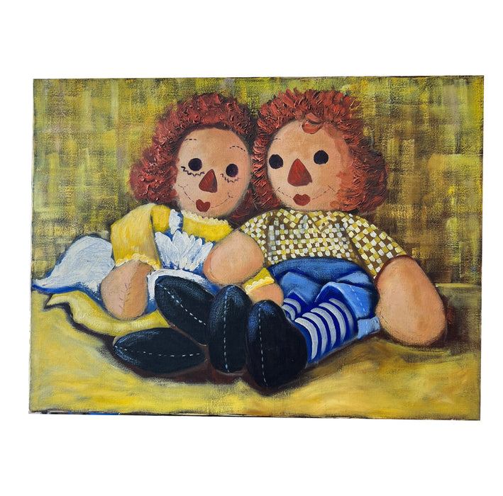 Thrift Painting: 24 x 18-inch