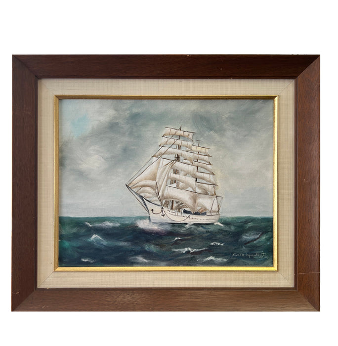 Thrift Painting: 18 x 15-inch