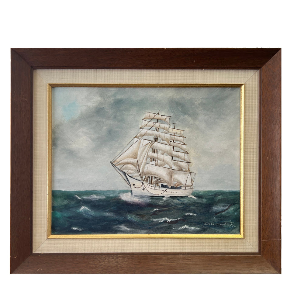 Thrift Painting: 18 x 15-inch