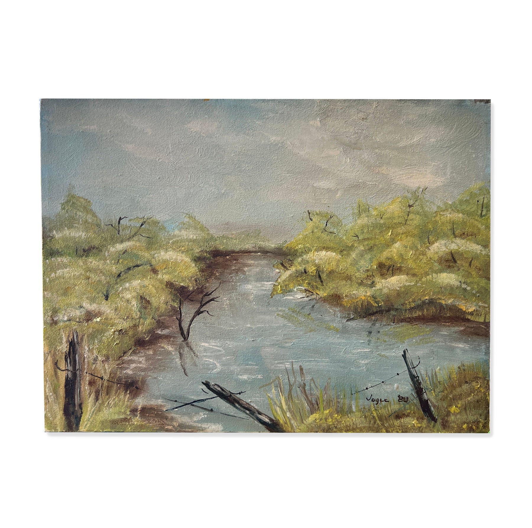 Thrift Painting: 16 x 12-inch