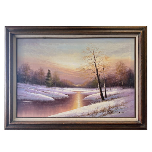 Thrift Painting: 43 x 31-inch