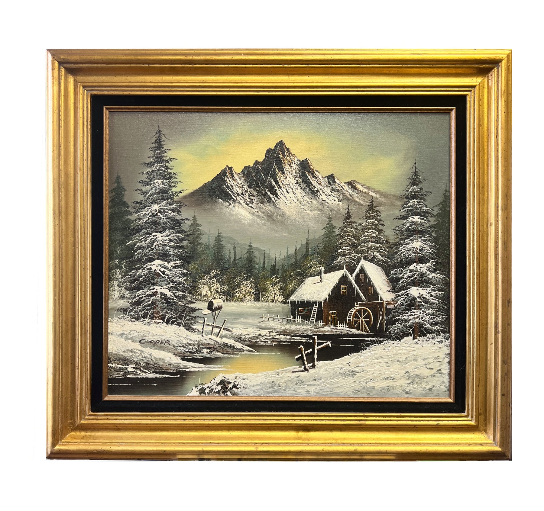 Thrift Painting: 32 x 28-inch