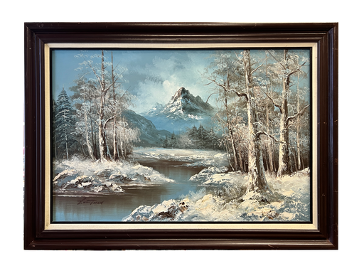 Thrift Painting: 43 x 31-inch
