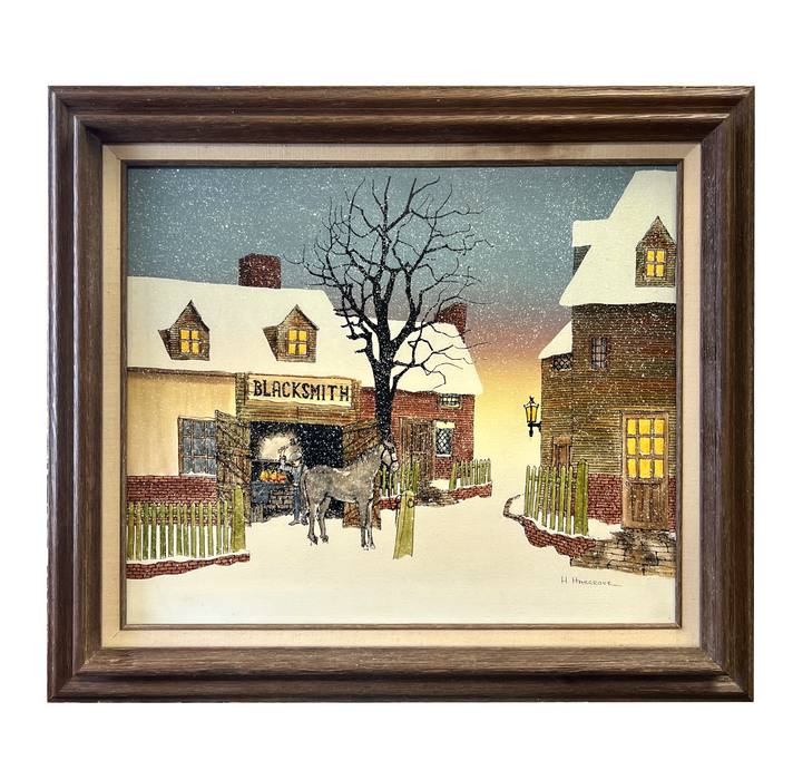Thrift Painting: 30 3/4 x 26 3/4-inch