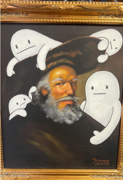 Thrift Painting: Uncle Crankerton's Ghost Problem