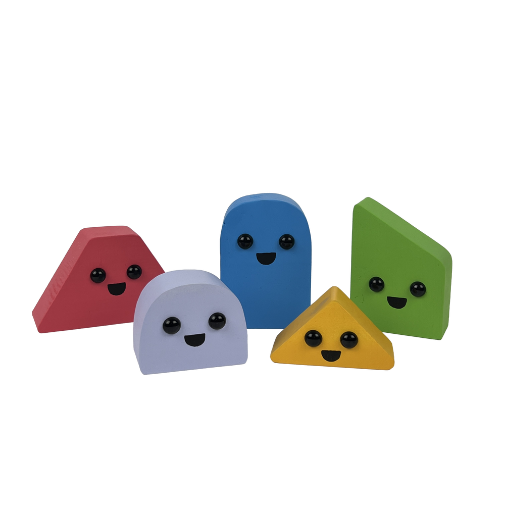 Reclaimed wood shape friends