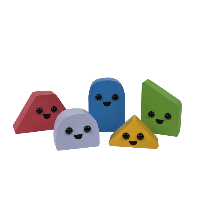 Reclaimed wood shape friends