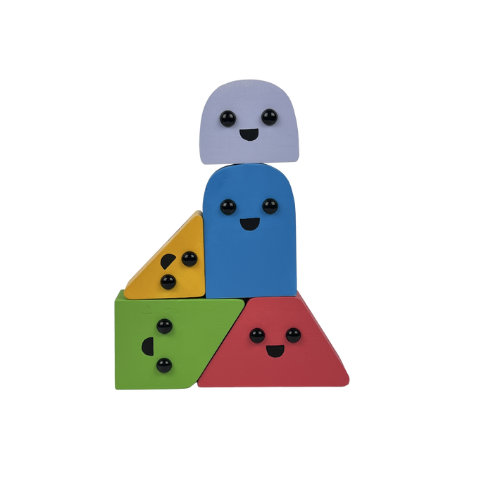 Reclaimed wood shape friends