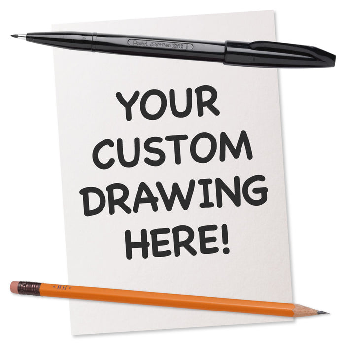 Custom Drawing - 5 x 7-inch