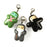 Ninjatown Zipper Charms