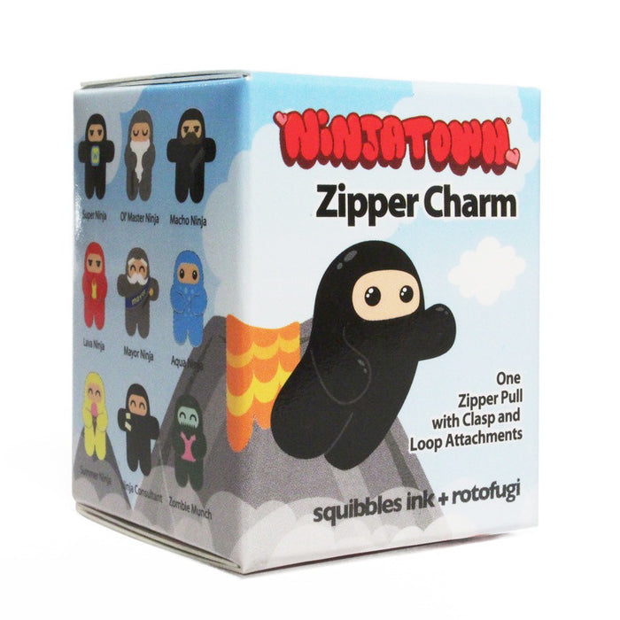 Ninjatown Zipper Charms — Shawnimals