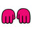 Helping Hands Customizable Art (pair)