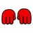 Helping Hands Customizable Art (pair)