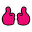 Helping Hands Customizable Art (pair)