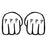 Helping Hands Customizable Art (pair)