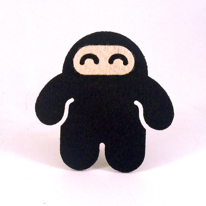 Wee Ninja Felt Bookmark