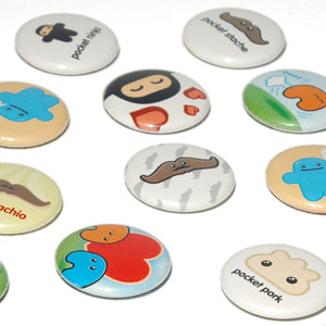 Shawnimals 1-inch button (single)