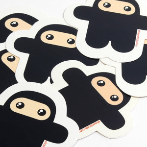 Wee Ninja Vinyl Sticker 5-pack